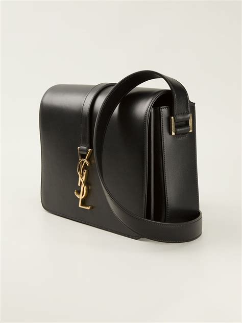 ysl crossbody black body saint luarent college medium sale|saint laurent crossbody bag.